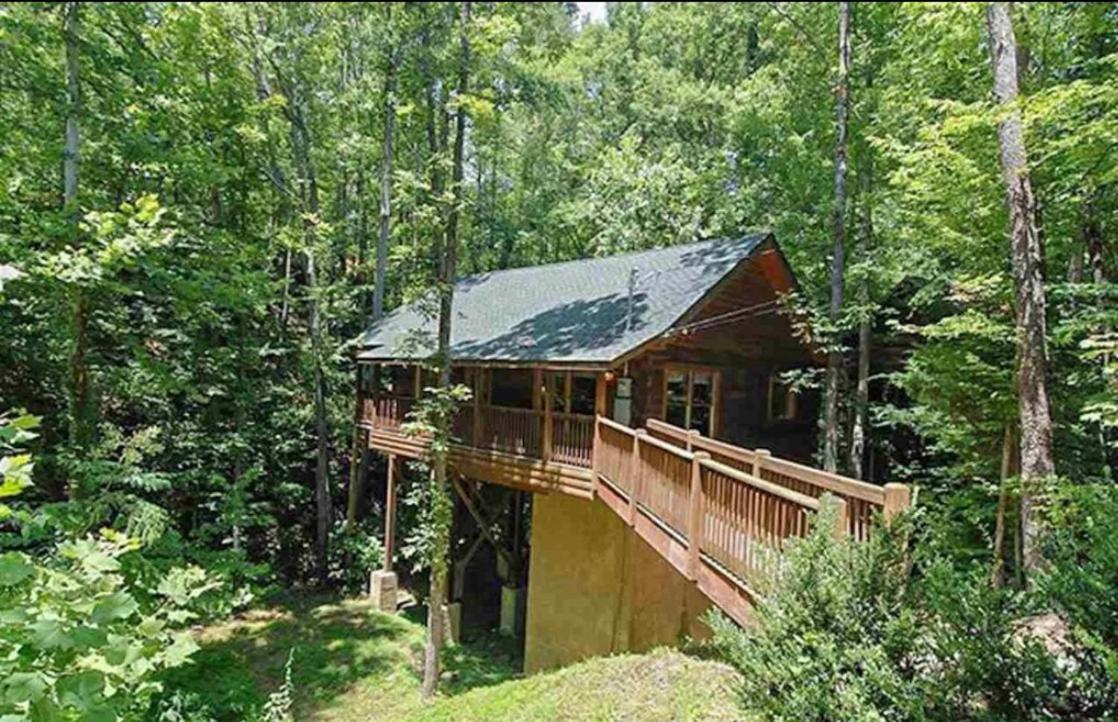 سيفيرفيل Creekside Paradise Found! One-Bedroom Mountain Cabin In Pigeon Forge المظهر الخارجي الصورة